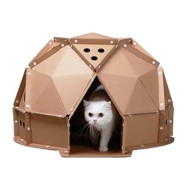 [Box_partner] Cat Space _Cat igloo house big cat DIY hous_Made in Korea